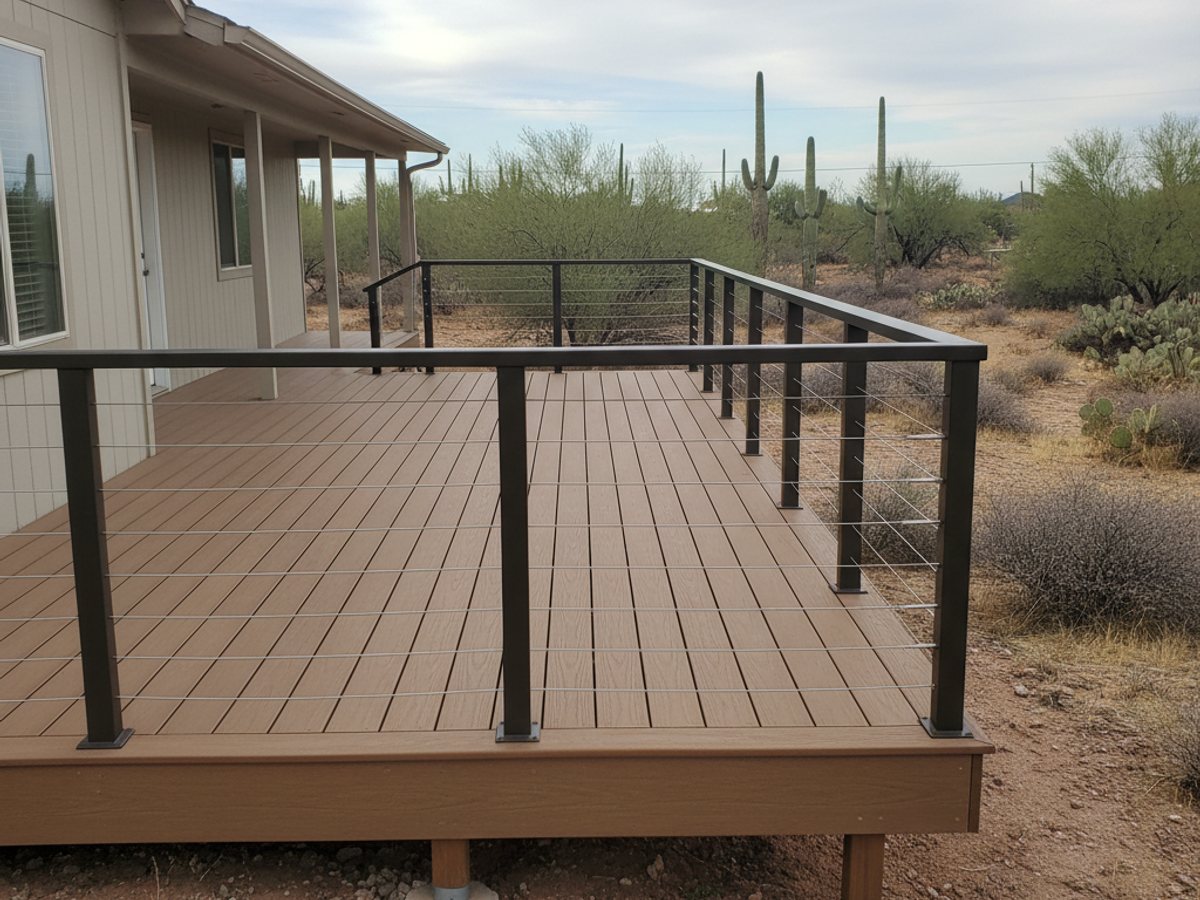 Deck Resurfacing completed by Western Deck Solutions in Peoria, AZ