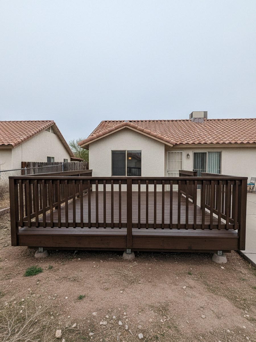Deck Demolition & Removal completed by Western Deck Solutions in Tempe, AZ